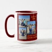 Combo-Tasse "Landen's USMC Boot Camp Abschluss" Tasse (Links)