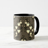 Combo-Tasse Lustig, einzigartig, hübsch oder persö Tasse (VorderseiteRechts)