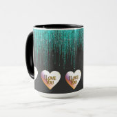 Combo-Tasse lustig einzigartig hübsch oder persönl Tasse (Vorderseite Links)
