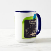 Combo Tasse M02 #PinnedMyZodiac! Taurus (VorderseiteRechts)