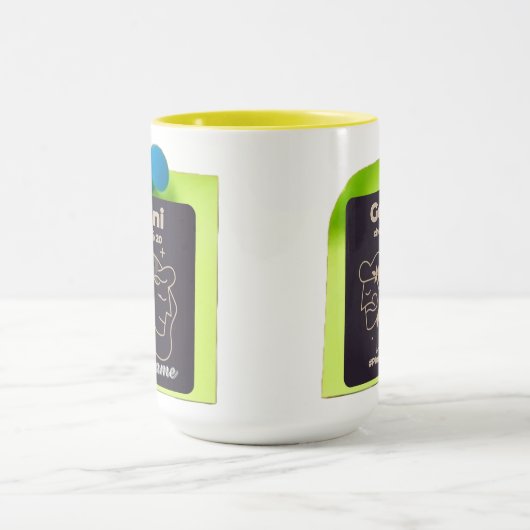 Combo Tasse M03 #PinnedMyZodiac! Gemini (Zentrum)