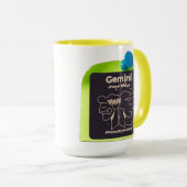 Combo Tasse M03 #PinnedMyZodiac! Gemini (VorderseiteRechts)