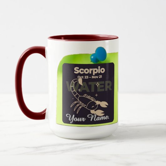 Combo Tasse M08 #PinnedMyZodiac! Skorpio (Links)