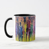 Combo-Tasse (Masai-Druck) Tasse (Links)