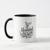 Combo-Tasse - Meerjungfrau im Herzen Tasse (Links)