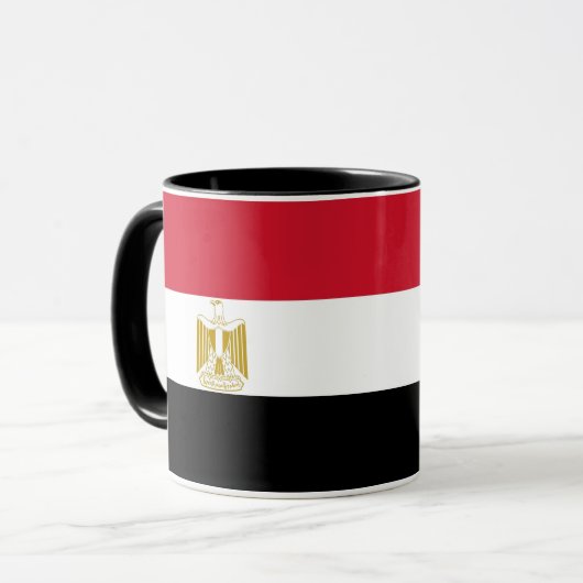 Combo-Tasse mit ägyptischer Flagge Tasse (Vorderseite Links)