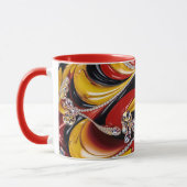 Combo-Tasse mit belgischen Farben Tasse (Links)