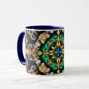 Combo-Tasse mit brasilianischen Farben Tasse