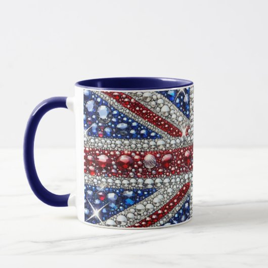 Combo-Tasse mit Britischen Farben Tasse (Links)