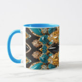 Combo-Tasse mit den Bahamas-Farben Tasse (Links)
