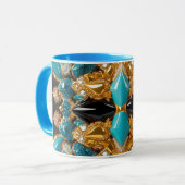 Combo-Tasse mit den Bahamas-Farben Tasse (Vorderseite Links)