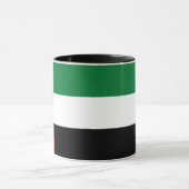 Combo-Tasse mit der Flagge der VAE Tasse (Zentrum)