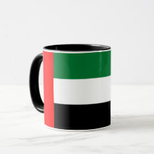 Combo-Tasse mit der Flagge der VAE