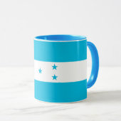 Combo-Tasse mit der Flagge von Honduras Tasse (VorderseiteRechts)