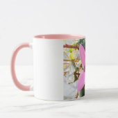 Combo-Tasse mit Foto echter Blume Tasse (Links)