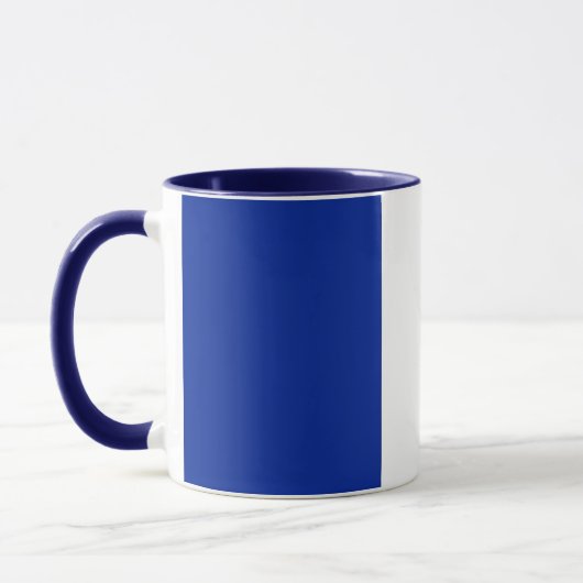 Combo-Tasse mit französischer Flagge Tasse (Links)