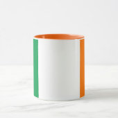 Combo-Tasse mit irischer Flagge Tasse (Zentrum)