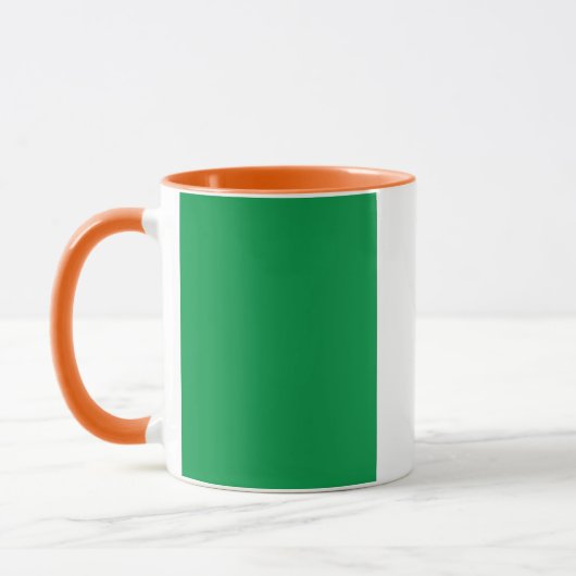 Combo-Tasse mit irischer Flagge Tasse (Links)