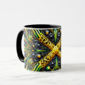 Combo-Tasse mit jamaikanischen Farben Tasse (Vorderseite Links)