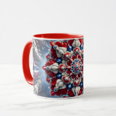Combo-Tasse mit norwegischen Farben Tasse (Vorderseite Links)