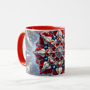 Combo-Tasse mit norwegischen Farben Tasse