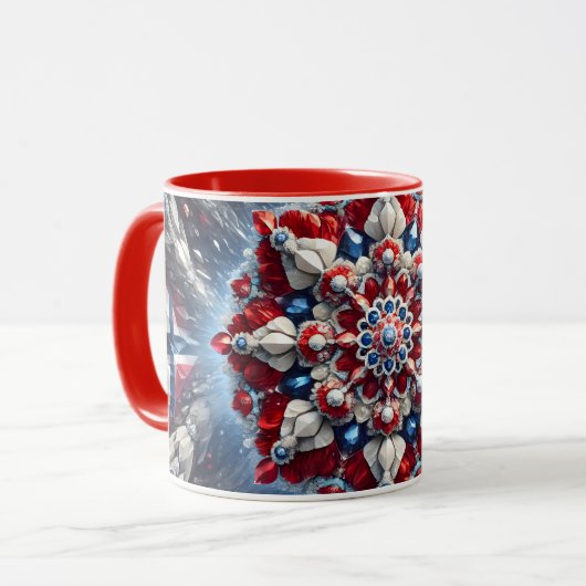 Combo-Tasse mit norwegischen Farben Tasse (Vorderseite Links)