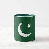 Combo-Tasse mit pakistanischer Flagge Tasse (Zentrum)