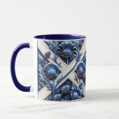 Combo-Tasse mit schottischem Thistles Design Tasse (Links)