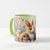 Combo-Tasse Oster Bunnies Tasse (Vorderseite Links)
