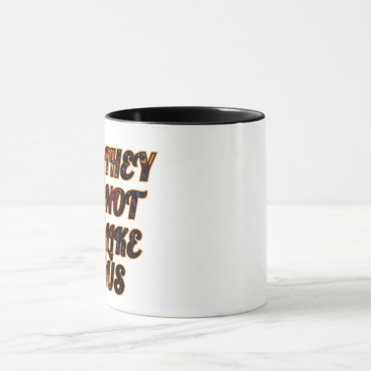 Combo-Tasse - sie mögen uns nicht Tasse (Zentrum)