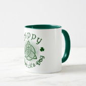 Combo-Tasse St. Patrick's Day Tasse (VorderseiteRechts)