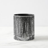 Combo-Tasse - Vibriertes digitales Design, perfekt Tasse (Zentrum)