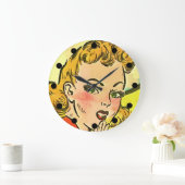 Comci Book Brenda Starr Große Wanduhr (Zuhause)