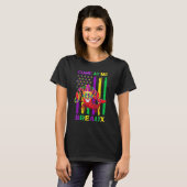 Come At Me Breaux Crawfish Funny Mardi Gras Jester T-Shirt (Vorne ganz)