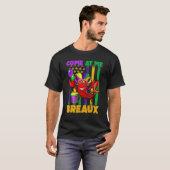 Come At Me Breaux Crawfish US Flag Mardi Gras Carn T-Shirt (Vorne ganz)