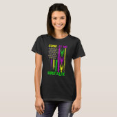 Come At Me Breaux Mardi Gras Crawfish Carnival Gir T-Shirt (Vorne ganz)