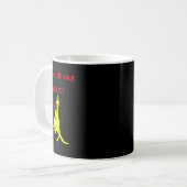 Come At Me Bro Kangaroo Boxing Novelty Gift  Kaffeetasse (Vorderseite Links)