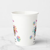 Come Chill mit der Coolsten Crew Around Christmas Pappbecher (Links)