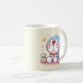 Come Come Cat And Doraemon Kaffeetasse (VorderseiteRechts)