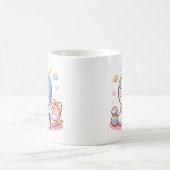 Come Come Cat And Doraemon Kaffeetasse (Mittel)