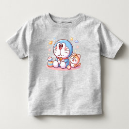 Come Come Cat And Doraemon Kleinkind T-shirt