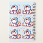 Come Come Cat And Doraemon Notizblock (Rückseite)