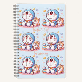 Come Come Cat And Doraemon Notizblock