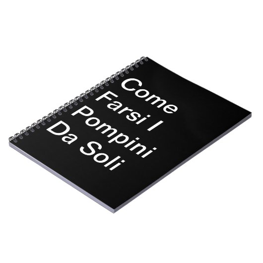 Come Farsi I Pompini Da Soli: Taccuino Notizblock (Linke Seite)