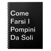 Come Farsi I Pompini Da Soli: Taccuino Notizblock (Vorderseite)