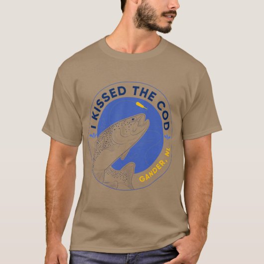 Come From Away I Kissed The Cod T-Shirt (Vorderseite)