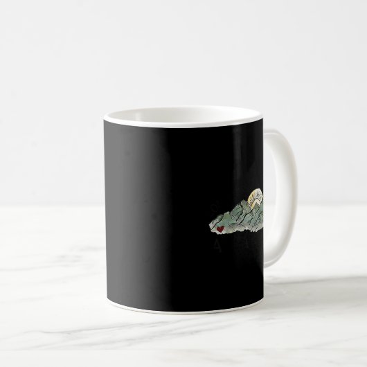 Come Hell oder High Water Appalachia Kaffeetasse (VorderseiteRechts)