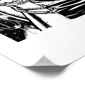 "Come Hither" - Illustration von Tracy Lesch Poster (Ecke)