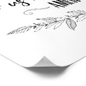 Come Lord Jesus Be Our Guest Prayer Wall Art Poster (Ecke)