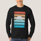 Come On Lasse Gutes Summer Vibes Sunset T-Shirt (Vorderseite)